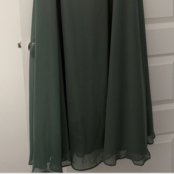 Azazie Bondi Bridesmaid Dress - Eucalyptus - Picture 2 of 2